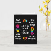 糖尿病患者の生活の日 カード (黄色い花)