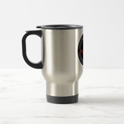 糖尿病患者を抱き締めて下さい トラベルマグ (左)