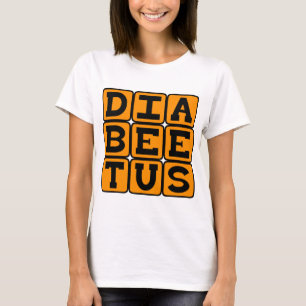 糖尿病患者，インターネットミーム Tシャツ