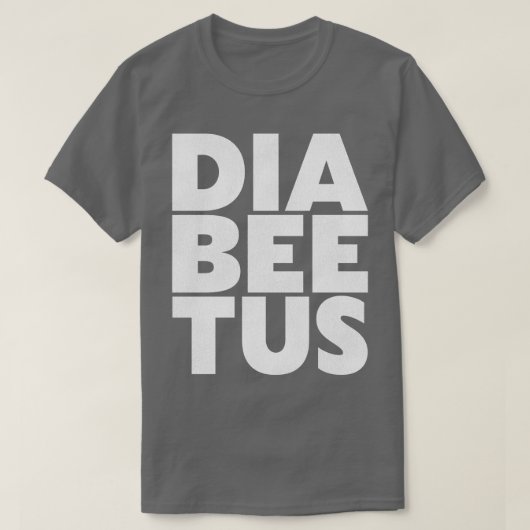 糖尿病患者 Tシャツ (デザイン正面)