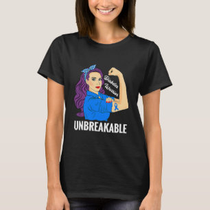 糖尿病戦士糖尿病1型 Tシャツ