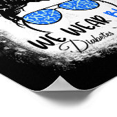 糖尿病戦士認識度糖尿病支援タイプw ポスター (角)