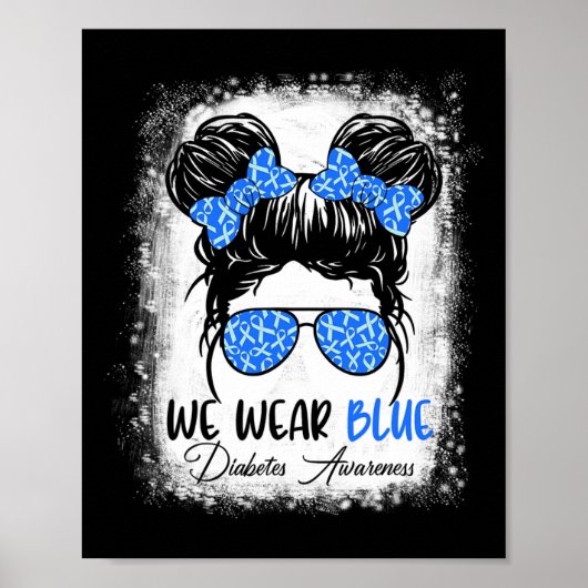 糖尿病戦士認識度糖尿病支援タイプw ポスター (正面)