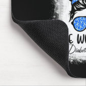 糖尿病戦士認識度糖尿病支援タイプw マウスパッド (コーナー)