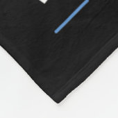 糖尿病誇りを持った戦士の母T1d認識度型 フリースブランケット (角)