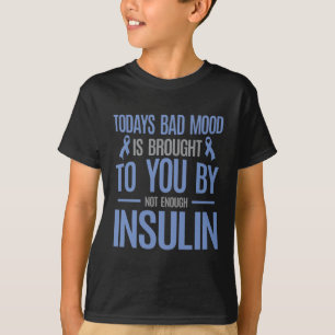 糖尿病認識度インスリン戦士糖尿病 Tシャツ