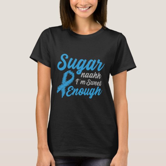 糖尿病認識度タイプ1 2 – 糖尿病T1d T2d 1 Tシャツ (正面)
