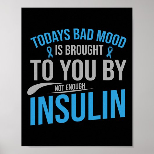 糖尿病認識度タイプ1 2 – 糖尿病T1d T2d 2 ポスター (正面)