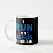 糖尿病認識度タイプ1 2 – 糖尿病T1d T2d 4 コーヒーマグカップ (左)