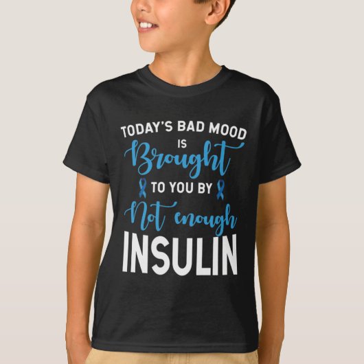 糖尿病認識度タイプ1 2 – 糖尿病T1d T2d 9 Tシャツ (正面)