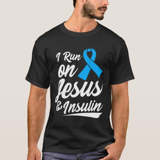 糖尿病認識度タイプ1 2 – 糖尿病T1d T2d Tシャツ (正面)
