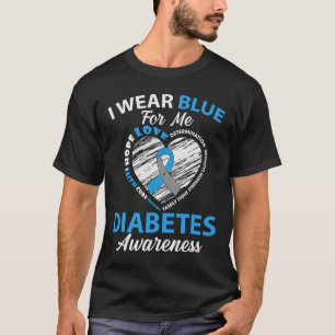 糖尿病認識度タイプ1 2 11月We衣服Bl Tシャツ