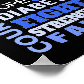 糖尿病認識度ブルーリボン糖尿病ワード ポスター (角)