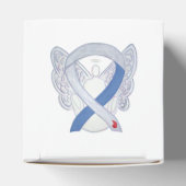 糖尿病認識度リボンIDDMパーティー特典ボックス フェイバーボックス (上部)