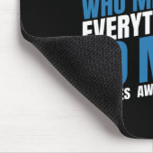 糖尿病認識度月メッシーバンマザーT1 T2 マウスパッド (コーナー)