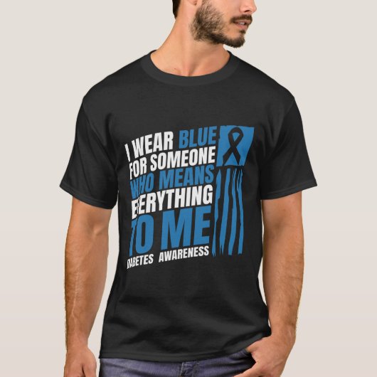 糖尿病認識度月メッシーバンマザーT1 T2 Tシャツ (正面)