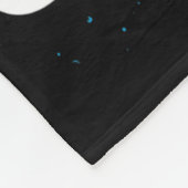 糖尿病認識度月糖尿病性糖尿病おもしろい阿波 フリースブランケット (角)