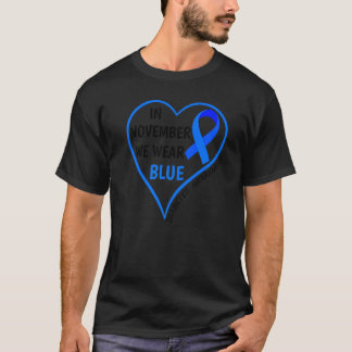 糖尿病認識度月T1D T2D 11月We We Tシャツ