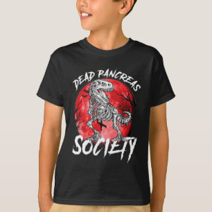 糖尿病認識度死んだ膵臓学会ハロウィーン Tシャツ