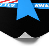 糖尿病認識度1型糖尿病認識度 ポスター (角)