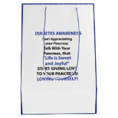 糖尿病認識度 ミディアムペーパーバッグ (裏面)