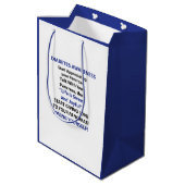 糖尿病認識度 ミディアムペーパーバッグ (裏面アングル)