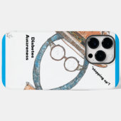 糖尿病認識度 Case-Mate iPhoneケース (裏面 (横))