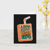 糖尿病認識度Aジュース救ボックス私の人生 カード (黄色い花)