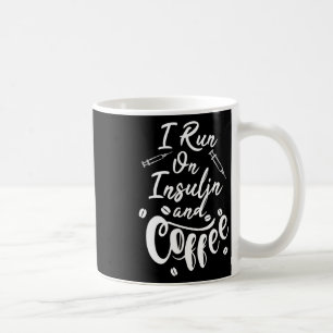 糖尿病認識度I走オンインシュリンとコーヒー コーヒーマグカップ