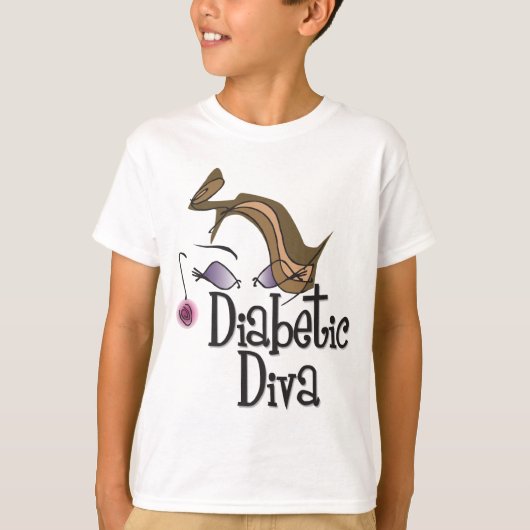 糖尿病(性)深呼吸 Tシャツ (正面)