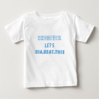 糖尿病dia diaビート ベビーTシャツ