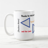 糖尿病t1サンキュー先生マグカップ コーヒーマグカップ (左)