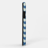 糖液のシェブロン緑および青のパターン Case-Mate iPhoneケース (裏面/右)