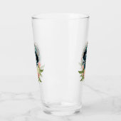 糖素晴らしスカル素晴らしメイクの人 タンブラーグラス (左)