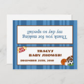 糖菓のバッグの上層のオールスター青 インビテーションポストカード (正面/裏面)