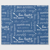 糖菓のAppetitのグルメのギフトのフランス人のシェフ ラッピングペーパー (フラット)