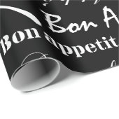 糖菓のAppetitのグルメのギフトのフランス人のシェフ ラッピングペーパー (ロールコーナー)