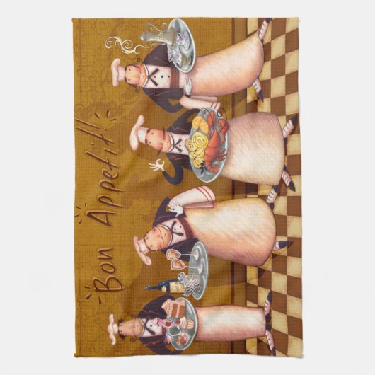 糖菓Appétit キッチンタオル (縦)