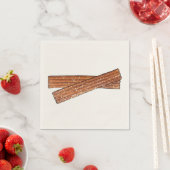 糖質チャーロ揚げ生地ペストリースペインの食品 スタンダードカクテルナプキン (インサイチュ)