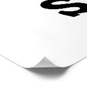 糖食おもしろいパン ポスター (角)