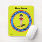糞便の移植の協会mousepad. マウスパッド (マウス)
