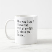 糸おもしろい切り コーヒーマグカップ (左)