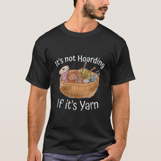 糸おもしろい編み編みニットもしを入れてない Tシャツ (正面)