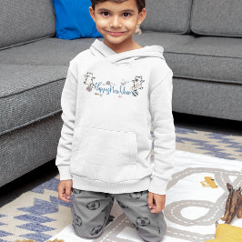 糸でバランスのとれた子猫の幸せな新年