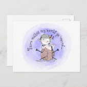 糸で世界を作る ポストカード (正面/裏面)