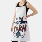 糸のクロシェもしーギフトニットではない エプロン (インサイチュ)