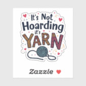 糸のクロシェもしーギフトニットではない シール (シート)