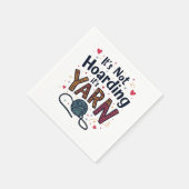 糸のクロシェもしーギフトニットではない スタンダードカクテルナプキン (角)