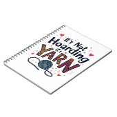 糸のクロシェもしーギフトニットではない ノートブック (左側)