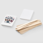 糸のクロシェもしーギフトニットではない ハンドファン (組立なし)